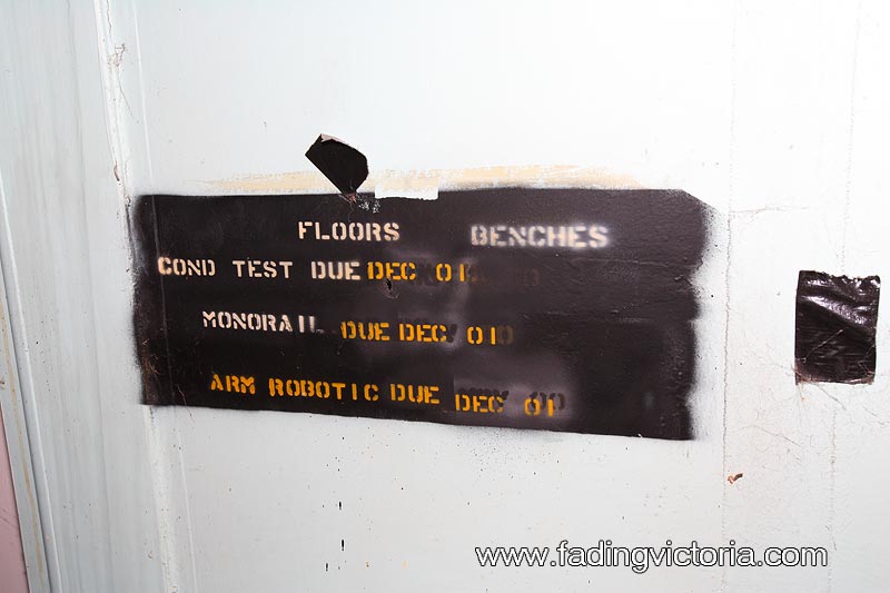 Tests due... the base would have closed before these dates.