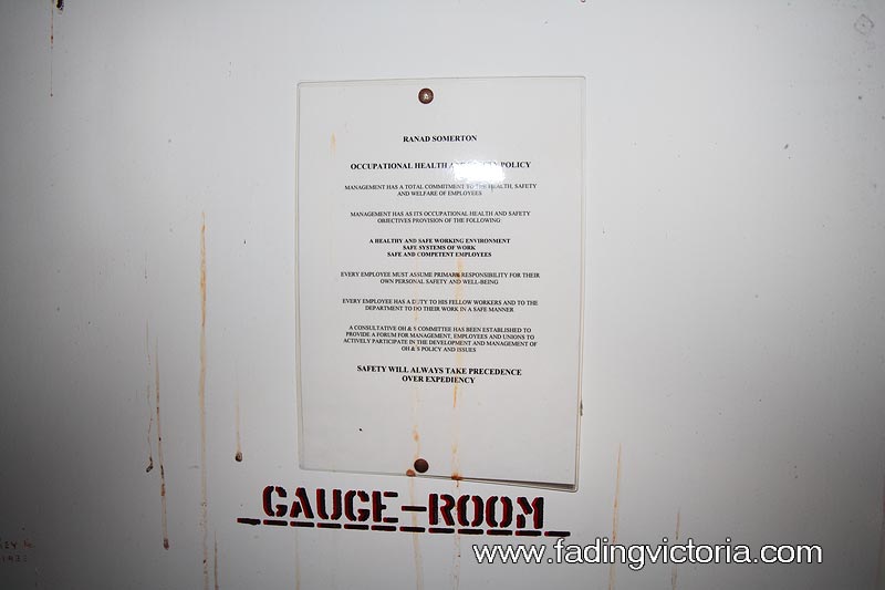 OH&S policy promoting safety first. 