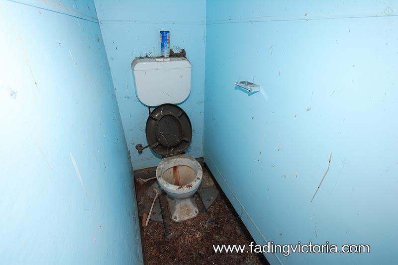 Obligatory toilet shot. This wasn't as creepy as I would have liked.